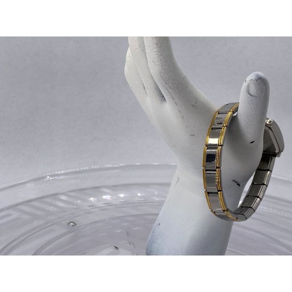 Quartz Analog Watch Rose toned Square Face Silver toned Numbers - Picture 4 of 4